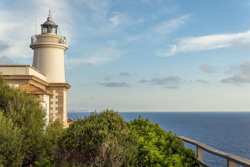 Ruta de los faros Mallorca: Faro de cabo blanco